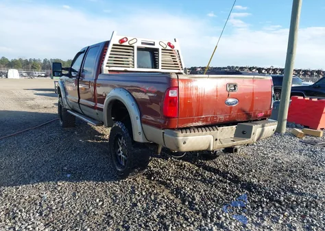 2008 Ford F-250 Fx4/Harley-Davidson/King Ranch/Lariat/Xl/Xlt из США, поврежденный, VIN 1FTSW21R68EC17163